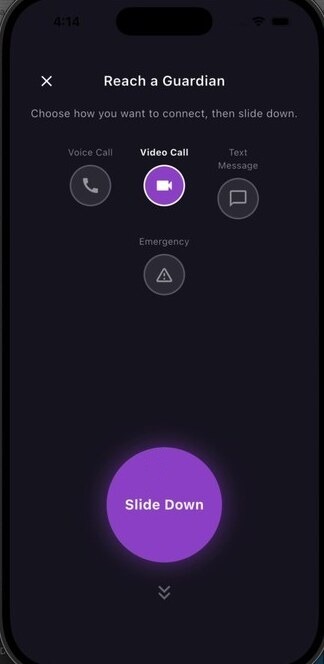 Connecting with a Guardian